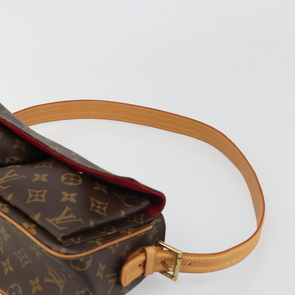 LOUIS VUITTON Monogram Viva Cite MM Shoulder Bag M51164 LV Auth 187006SAM