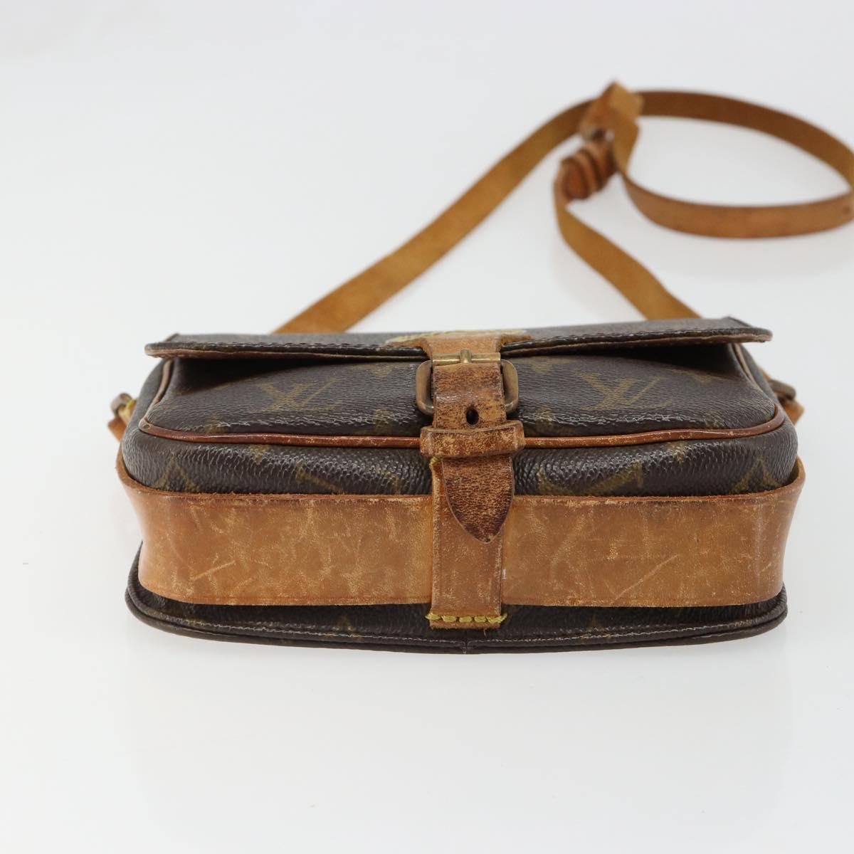 LOUIS VUITTON Monogram Cartouchiere PM Shoulder Bag M51254 LV Auth 187007