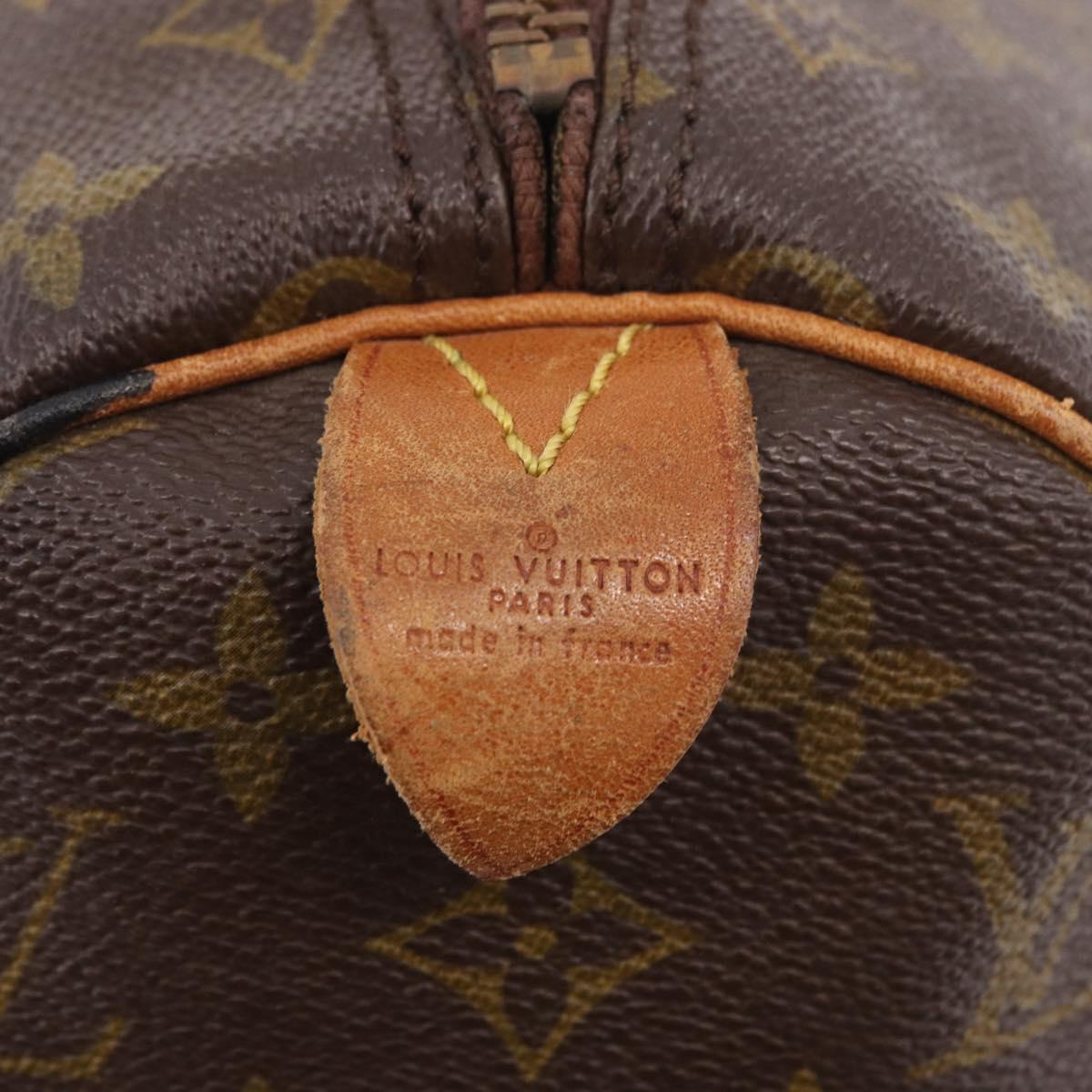 LOUIS VUITTON Monogram Keepall 45 Boston Bag M41428 LV Auth 187012