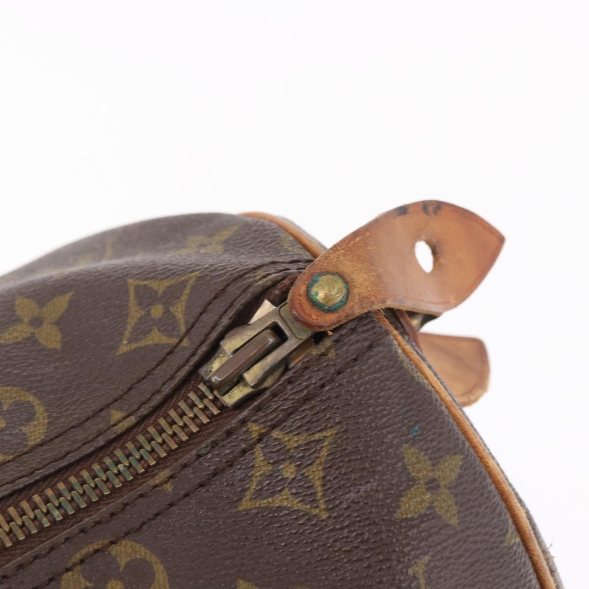LOUIS VUITTON Monogram Keepall 45 Boston Bag M41428 LV Auth 187012