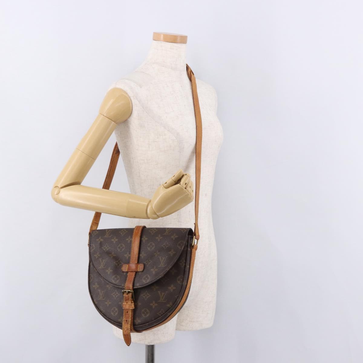 LOUIS VUITTON Monogram Chantilly GM Shoulder Bag M51232 LV Auth 187013