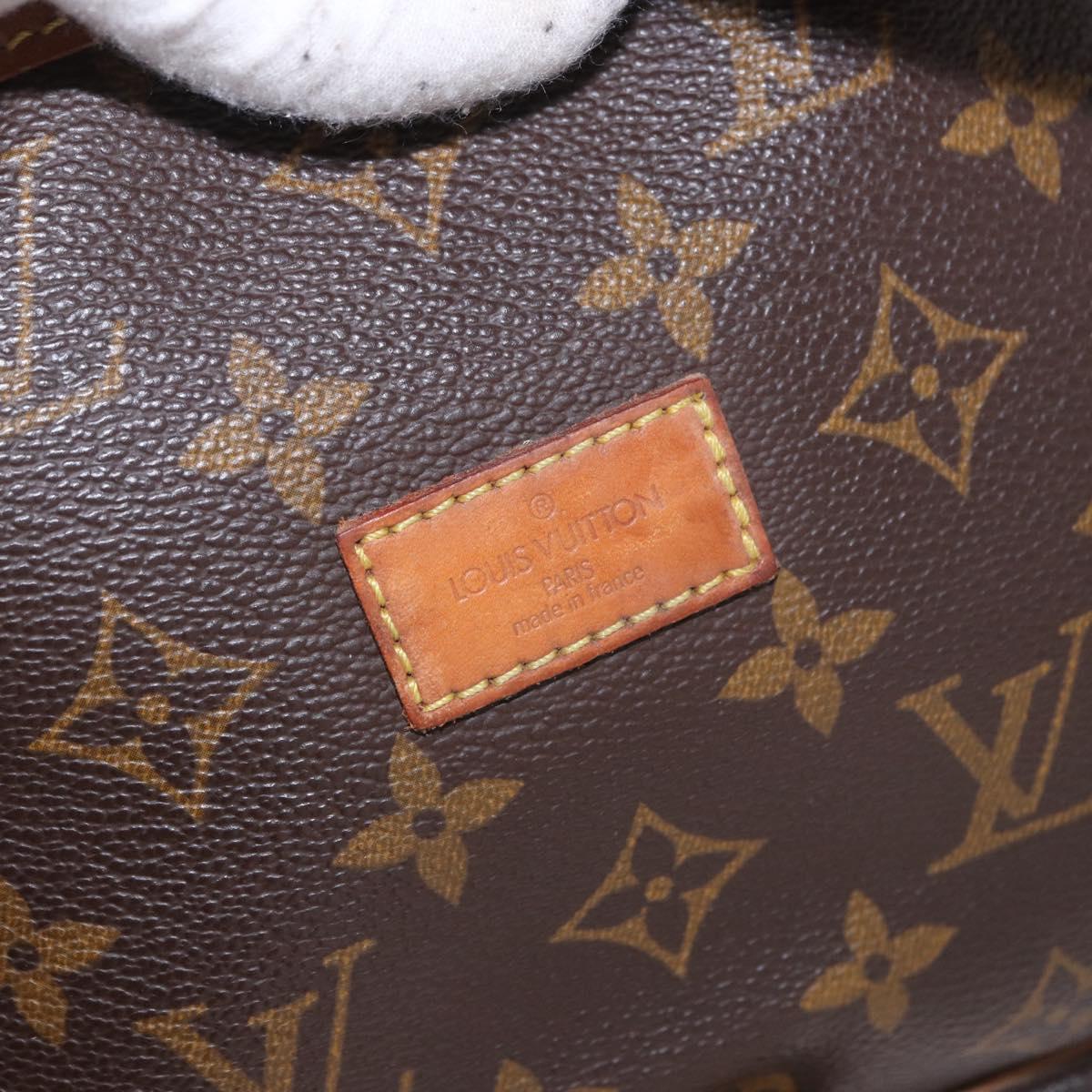 LOUIS VUITTON Monogram Saumur 30 Shoulder Bag M42256 LV Auth 187014