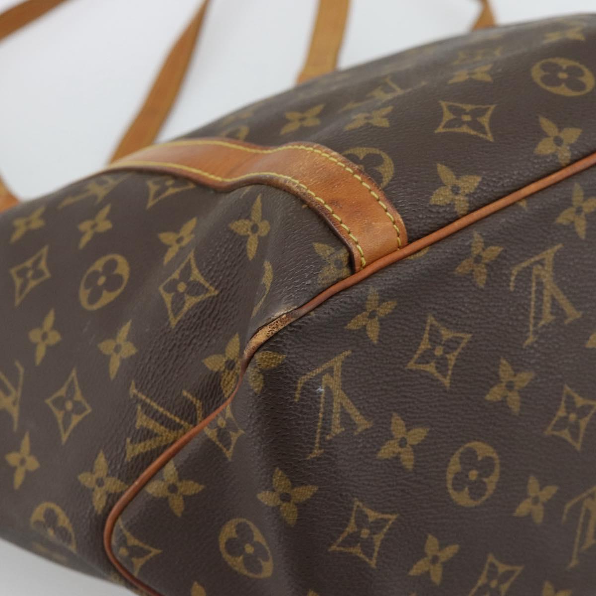 LOUIS VUITTON Monogram Sac Shopping Tote Bag M51108 LV Auth 187015