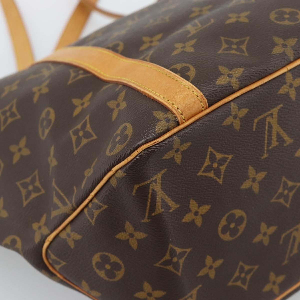 LOUIS VUITTON Monogram Sac Shopping Tote Bag M51108 LV Auth 187018