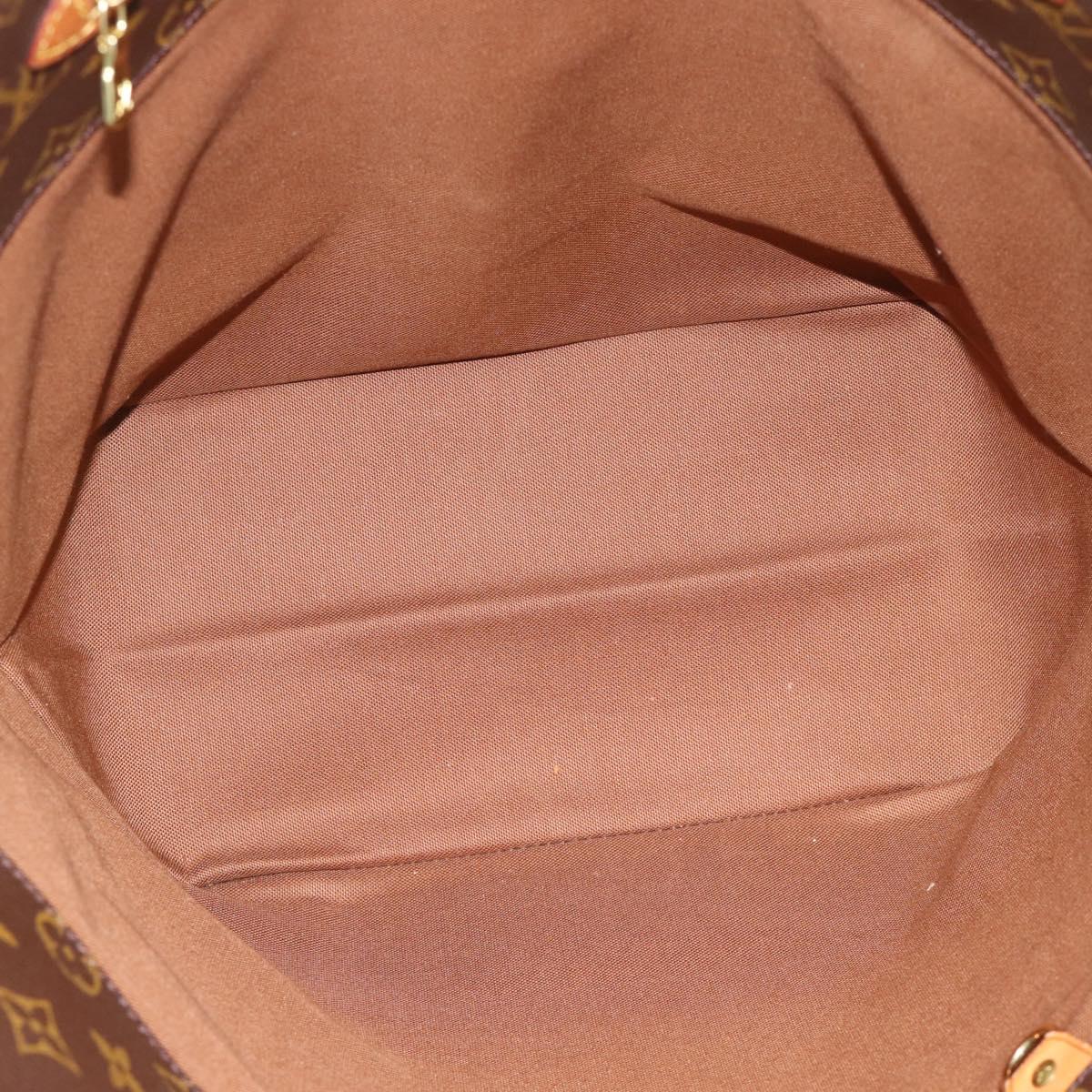 LOUIS VUITTON Monogram Sac Shopping Tote Bag M51108 LV Auth 187018