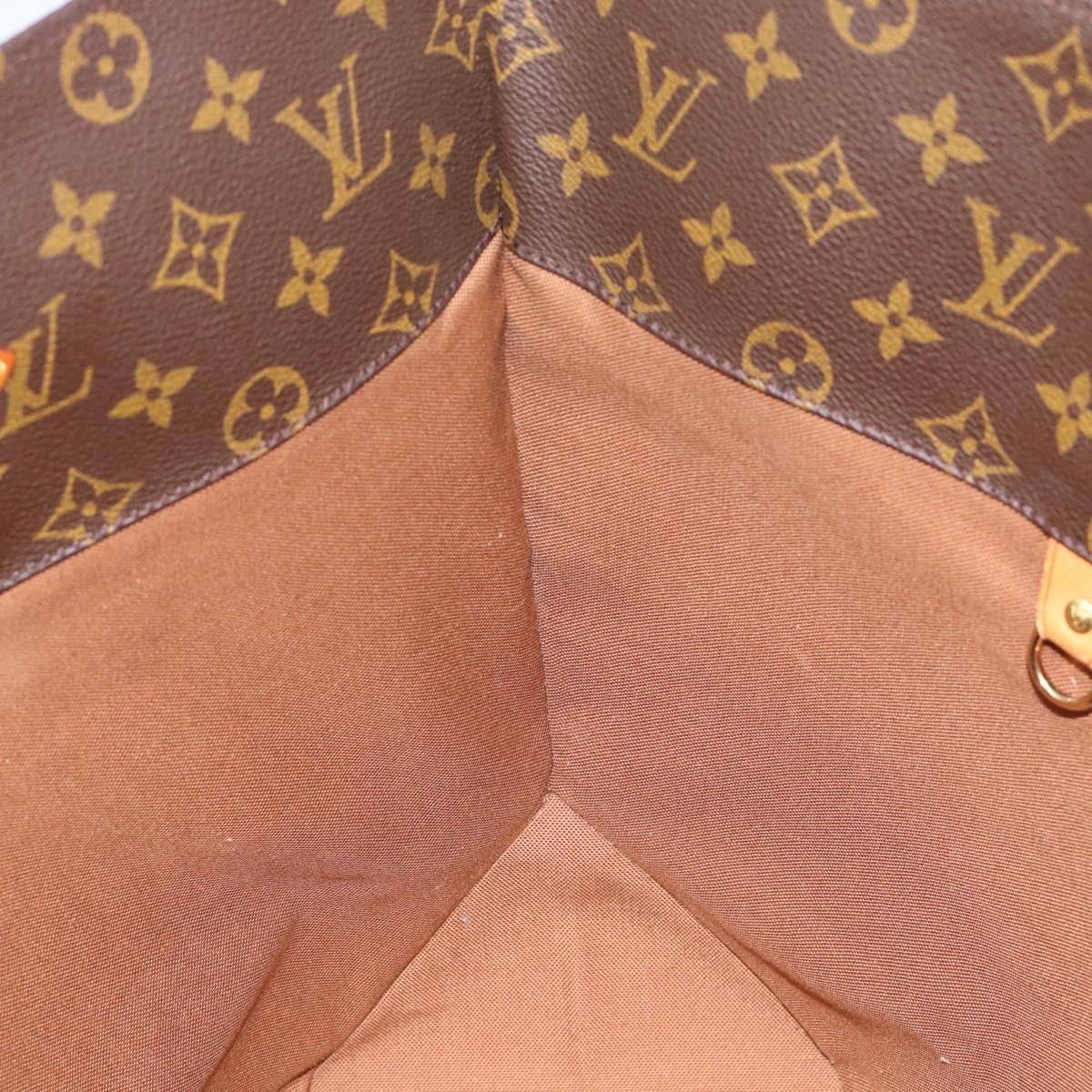 LOUIS VUITTON Monogram Sac Shopping Tote Bag M51108 LV Auth 187018