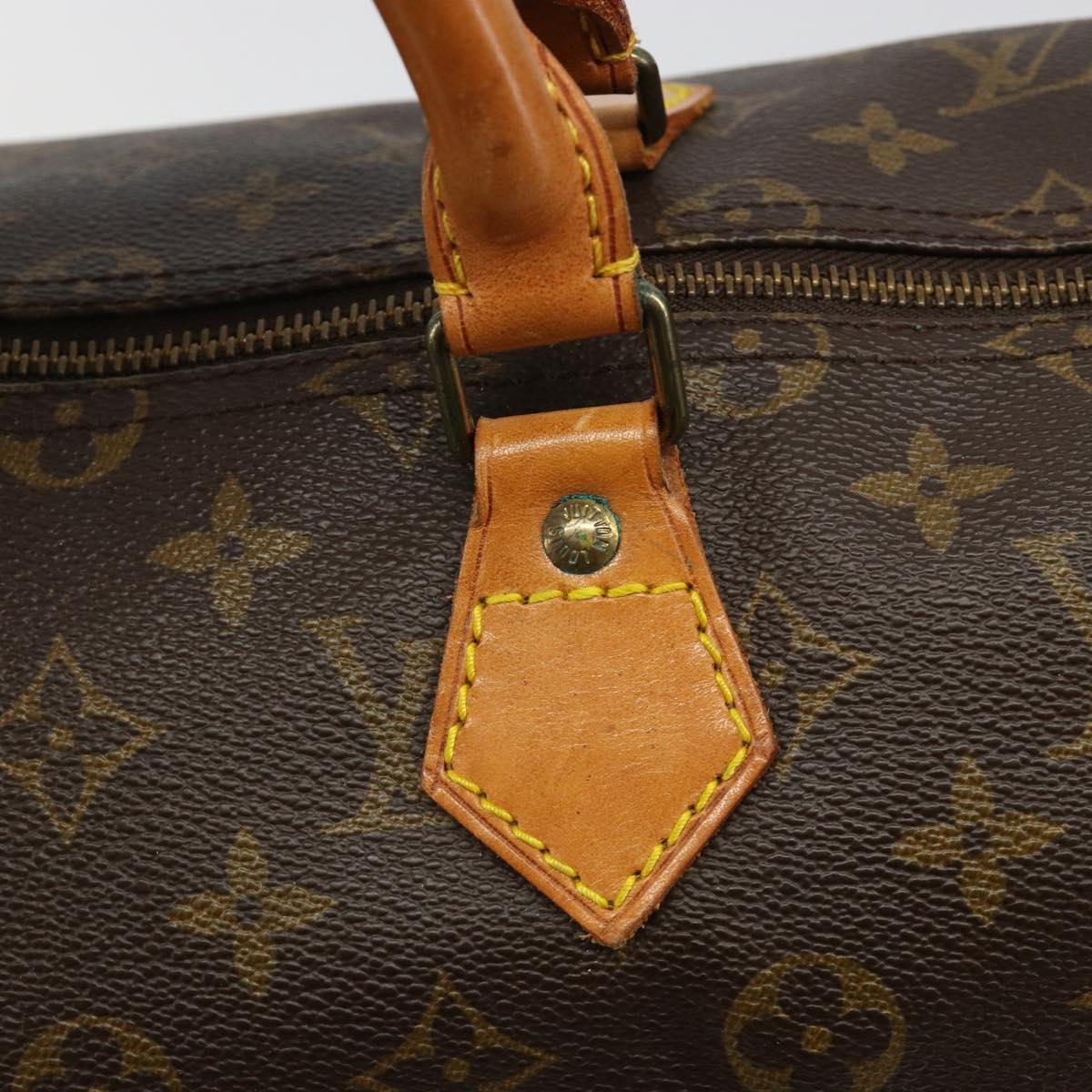 LOUIS VUITTON Monogram Speedy 35 Hand Bag M41524 LV Auth 187030SAV
