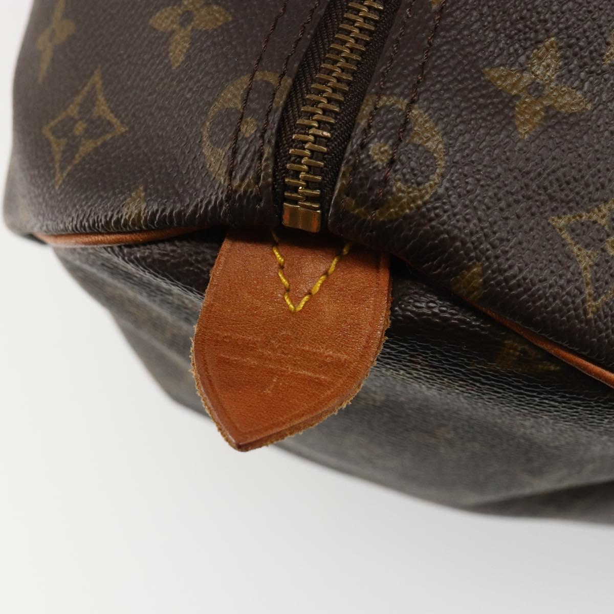 LOUIS VUITTON Monogram Speedy 35 Hand Bag M41524 LV Auth 187030SAV