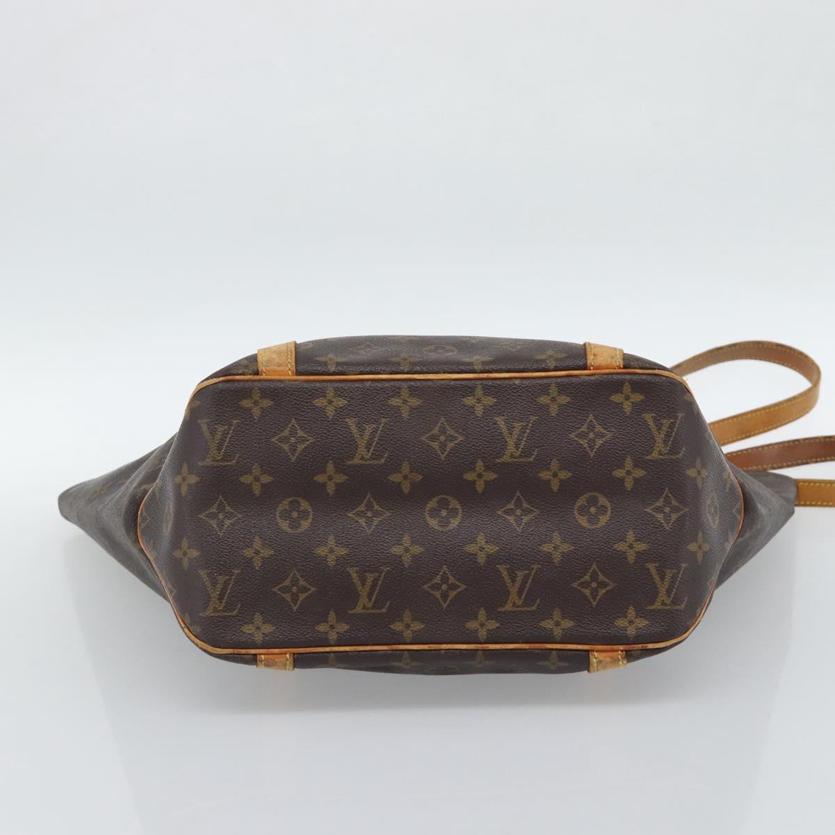 LOUIS VUITTON Monogram Sac Shopping Tote Bag M51108 LV Auth 187062