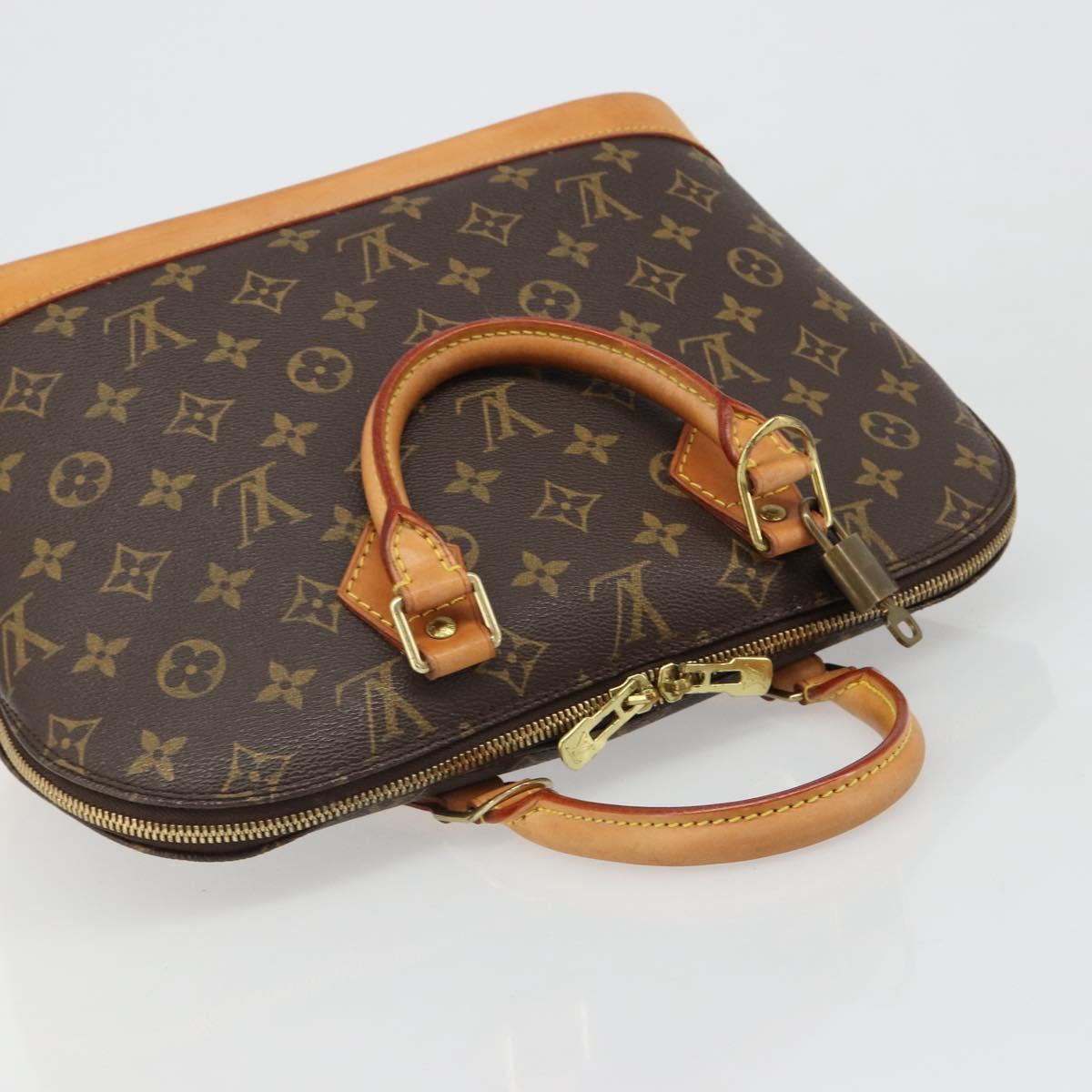 LOUIS VUITTON Monogram Alma Hand Bag M51130 LV Auth 187066V