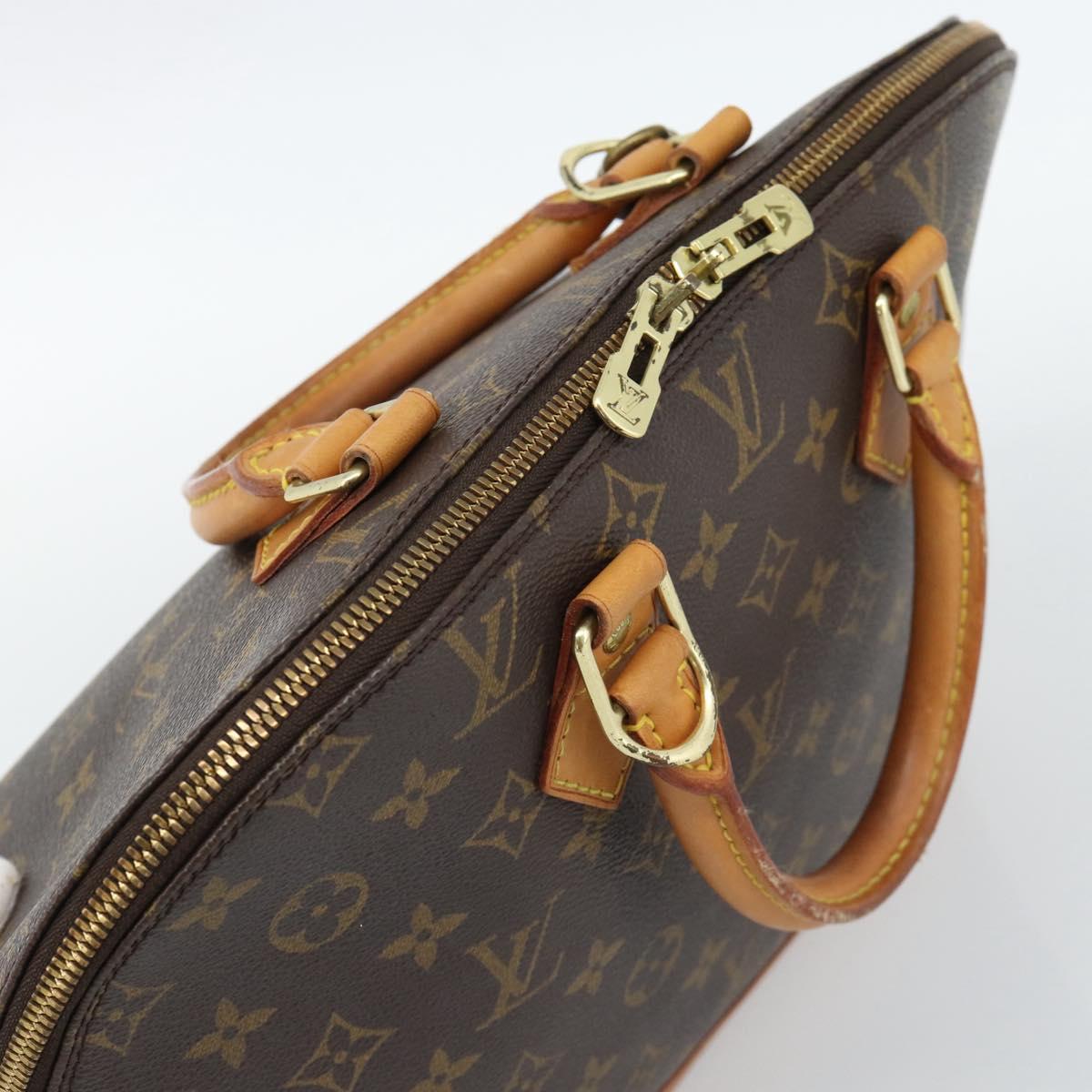 LOUIS VUITTON Monogram Alma Hand Bag M51130 LV Auth 187067V
