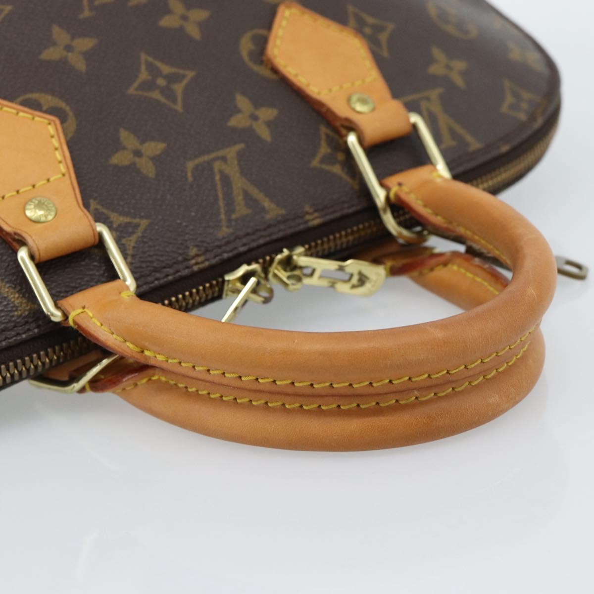 LOUIS VUITTON Monogram Alma Hand Bag M51130 LV Auth 187067V