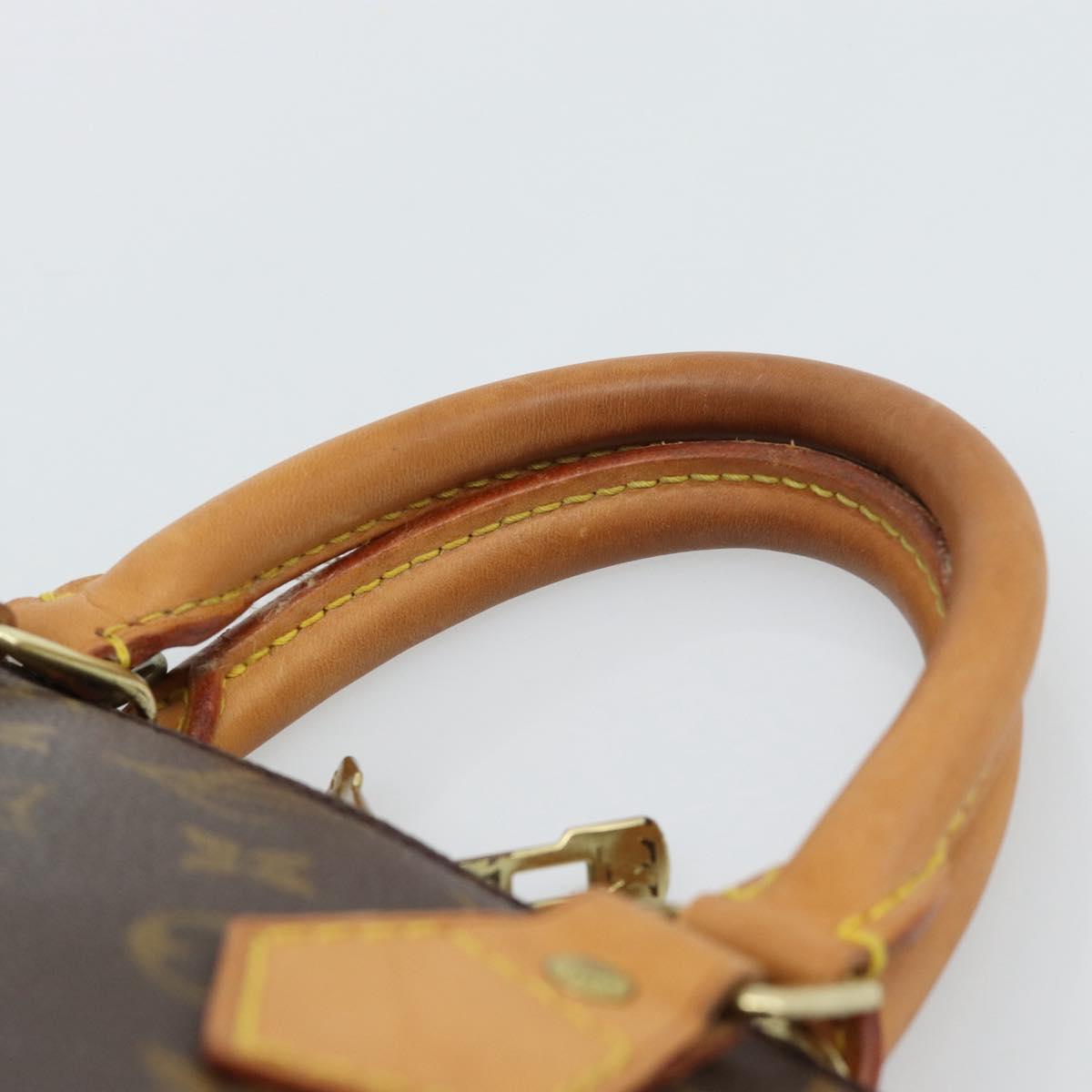 LOUIS VUITTON Monogram Alma Hand Bag M51130 LV Auth 187067V