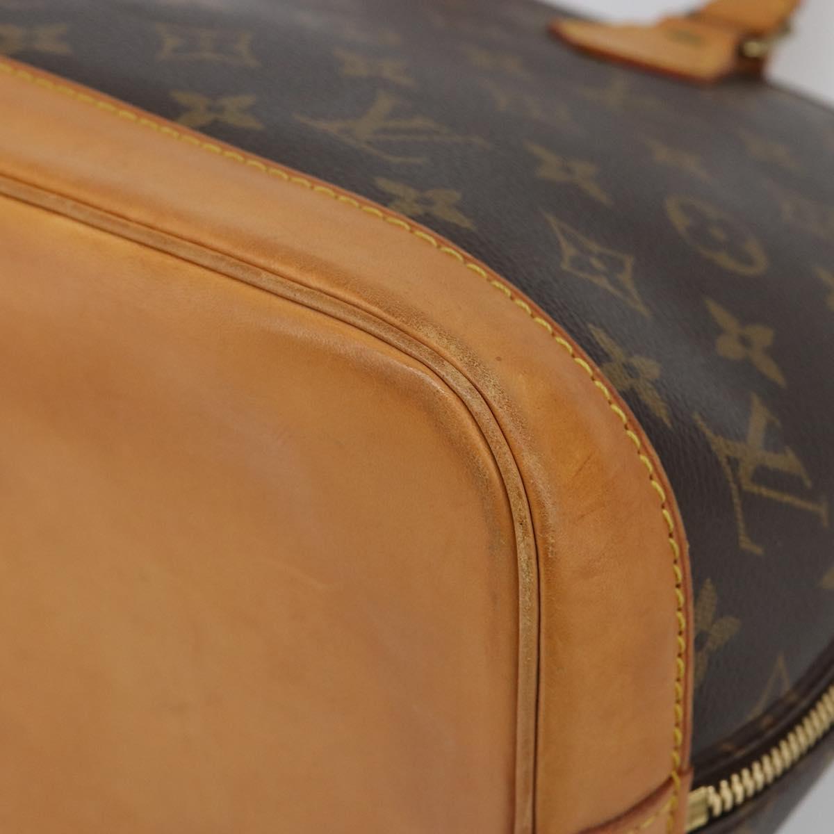 LOUIS VUITTON Monogram Alma Hand Bag M51130 LV Auth 187068V