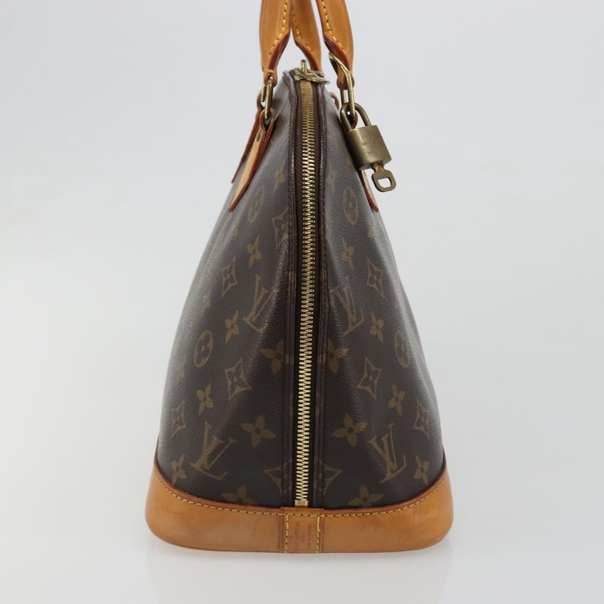 LOUIS VUITTON Monogram Alma Hand Bag M51130 LV Auth 187068V