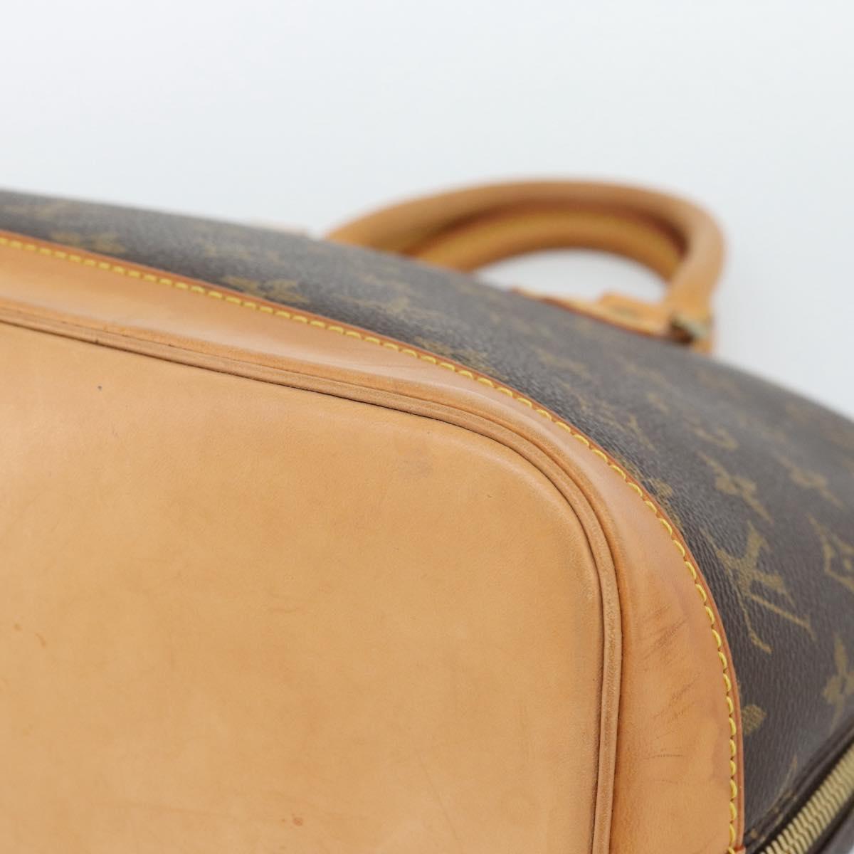 LOUIS VUITTON Monogram Alma Hand Bag M51130 LV Auth 187069V
