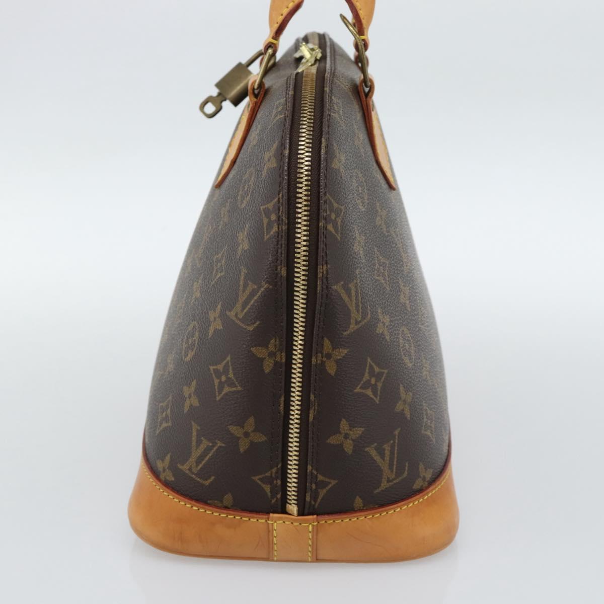 LOUIS VUITTON Monogram Alma Hand Bag M51130 LV Auth 187069V