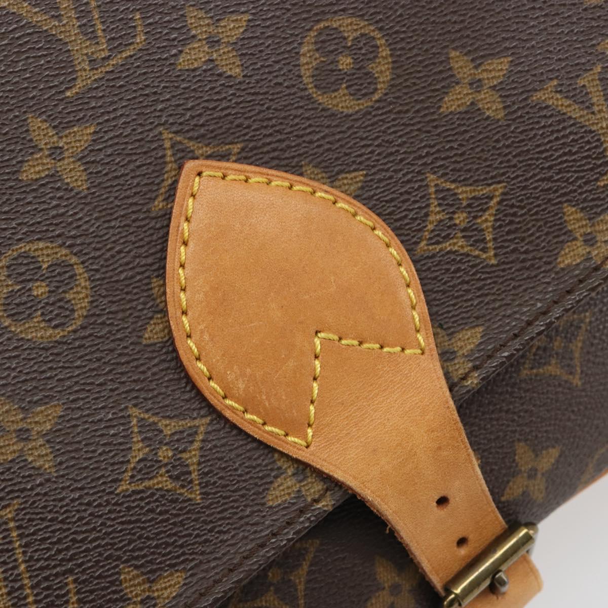 LOUIS VUITTON Monogram Cartouchiere MM Shoulder Bag M51253 LV Auth 187070A