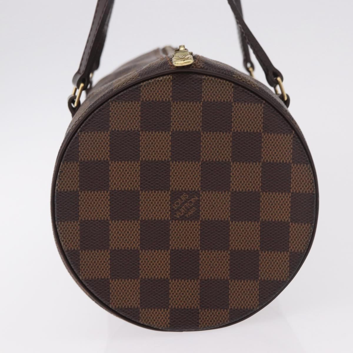LOUIS VUITTON Damier Ebene Papillon 30 Hand Bag N51303 LV Auth 187072A