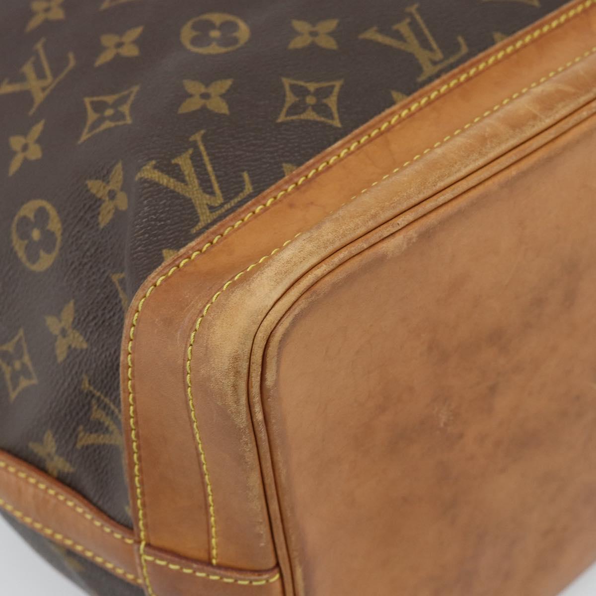 LOUIS VUITTON Monogram Noe Shoulder Bag M42224 LV Auth 187073A