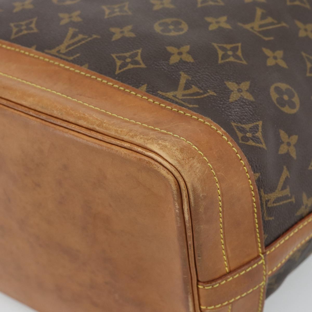 LOUIS VUITTON Monogram Noe Shoulder Bag M42224 LV Auth 187073A