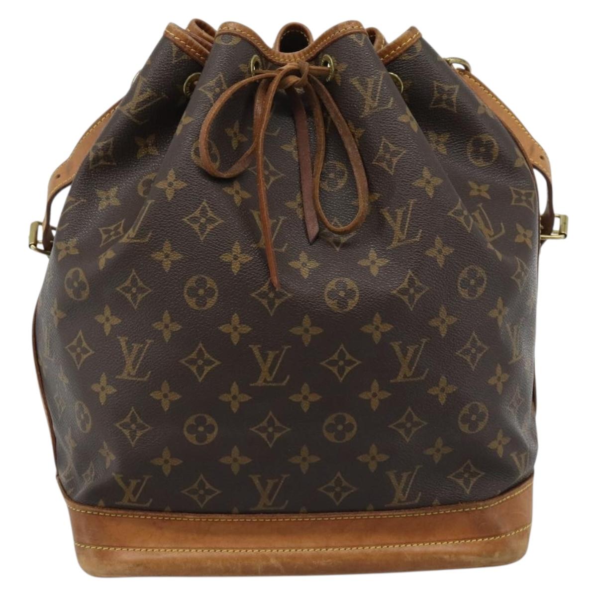 LOUIS VUITTON Monogram Noe Shoulder Bag M42224 LV Auth 187073A