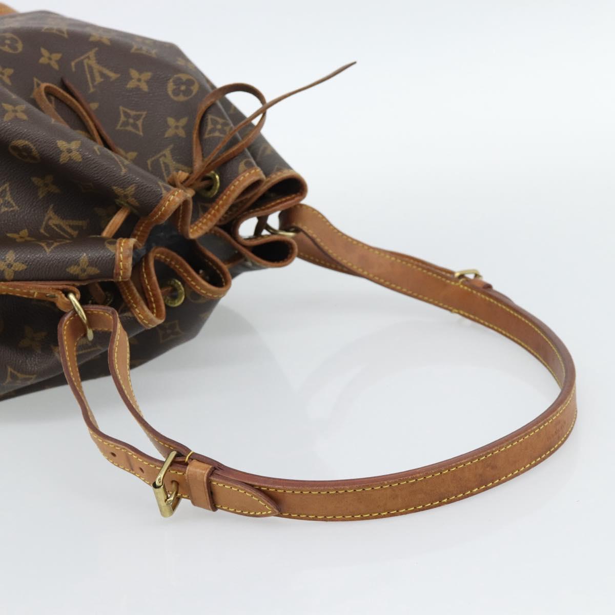 LOUIS VUITTON Monogram Noe Shoulder Bag M42224 LV Auth 187073A