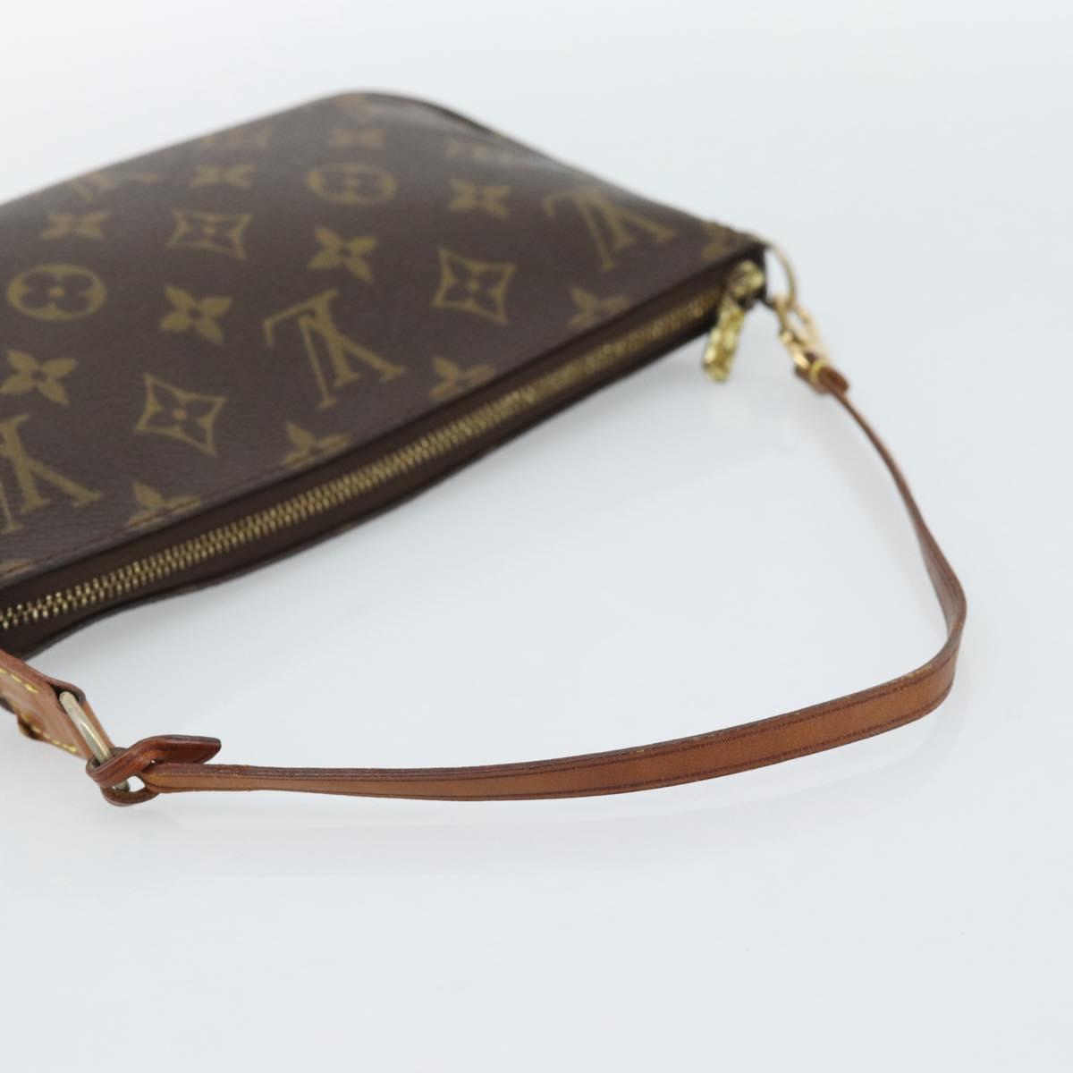 LOUIS VUITTON Monogram Pochette Accessoires Accessory Pouch M51980 Auth 187075