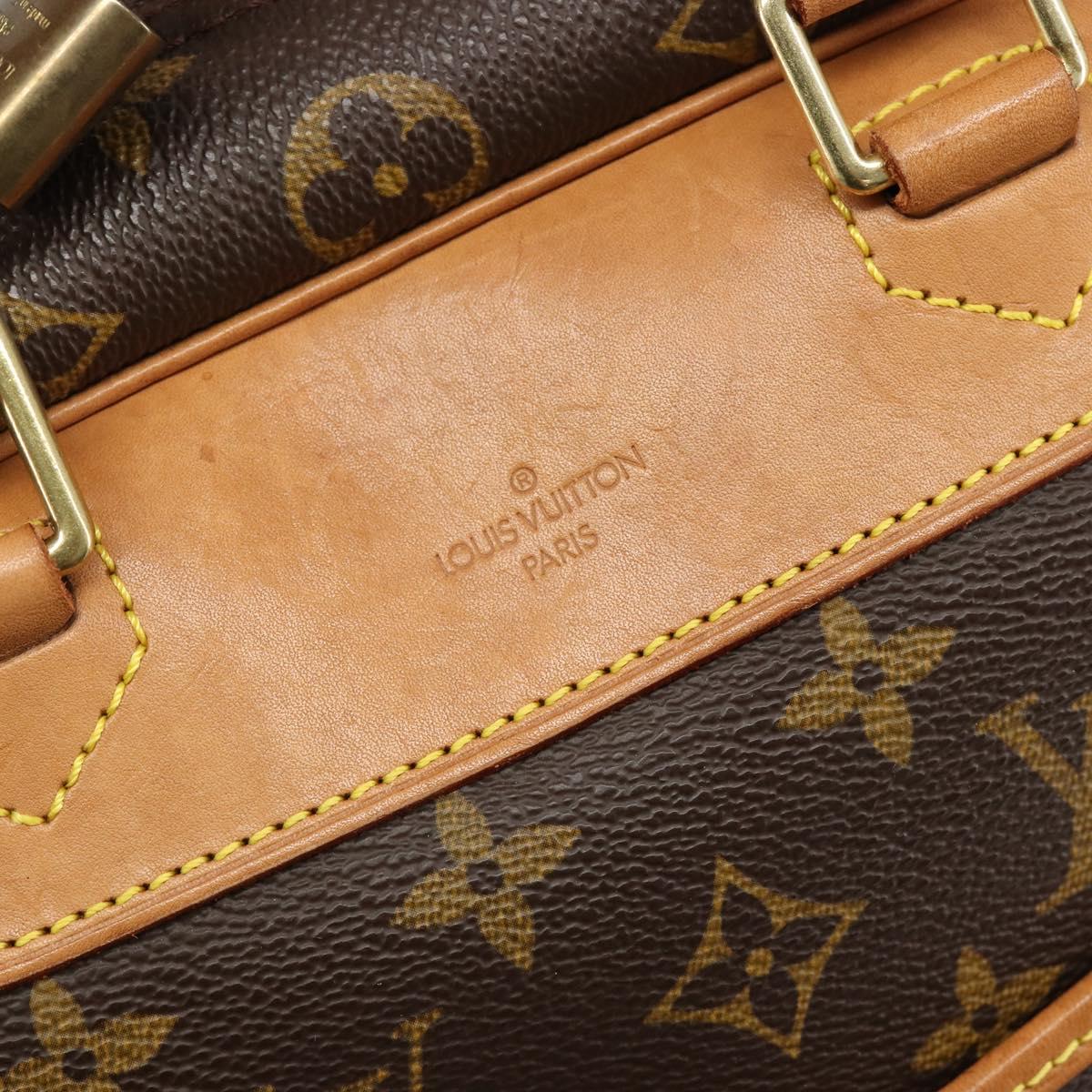 LOUIS VUITTON Monogram Deauville Hand Bag M47270 LV Auth 187078SAV