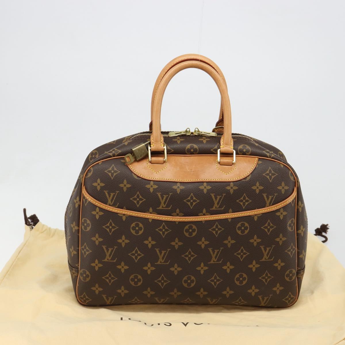 LOUIS VUITTON Monogram Deauville Hand Bag M47270 LV Auth 187078SAV