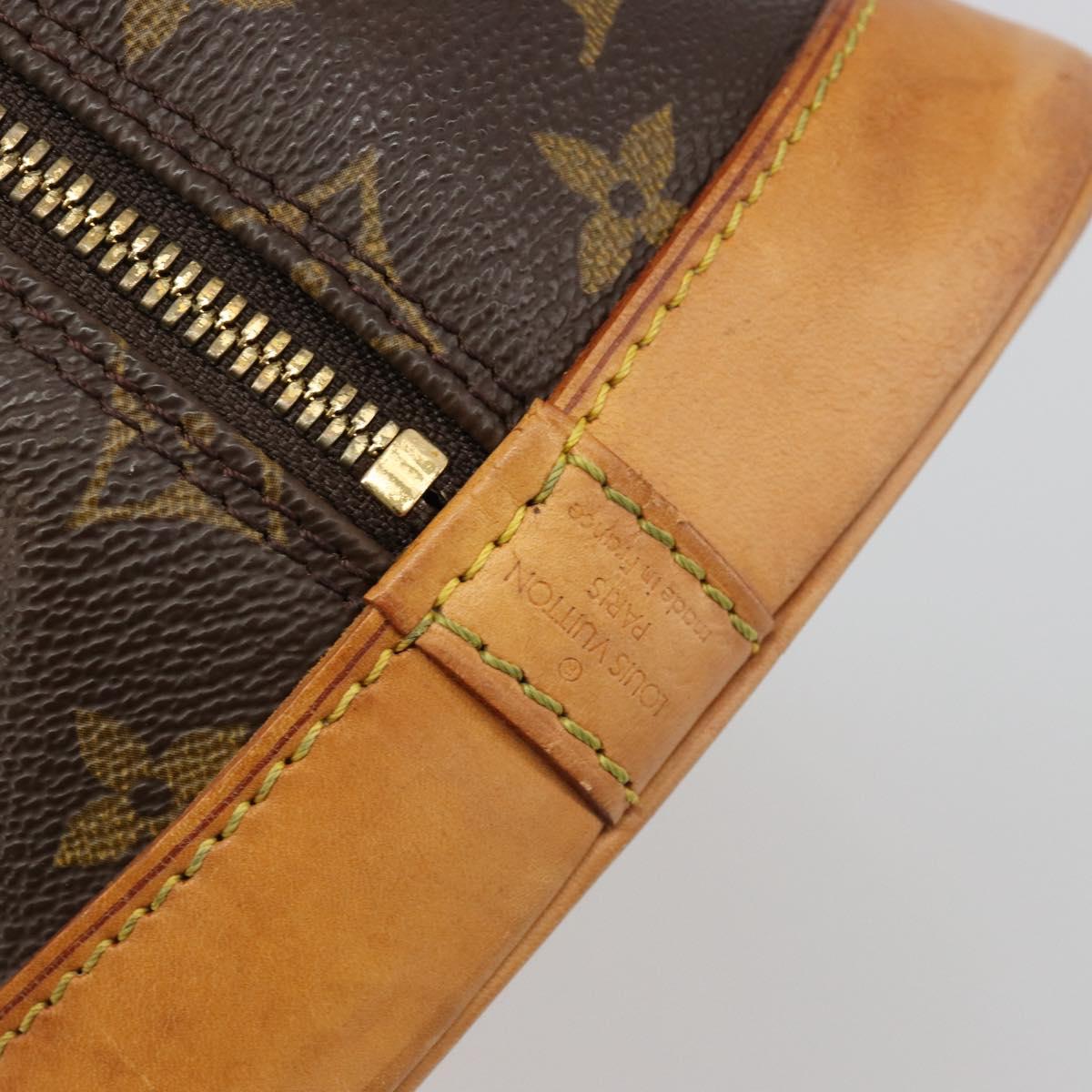 LOUIS VUITTON Monogram Alma Hand Bag M51130 LV Auth 187093A
