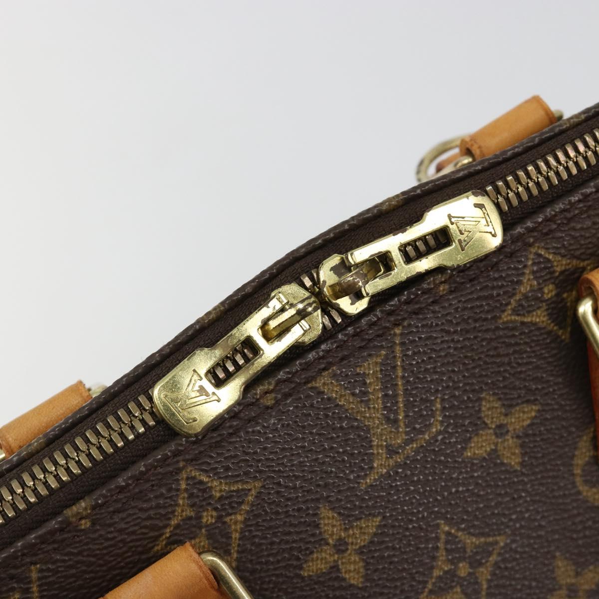 LOUIS VUITTON Monogram Alma Hand Bag M51130 LV Auth 187093A