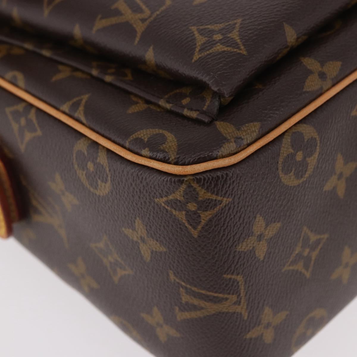 LOUIS VUITTON Monogram Viva Cite GM Shoulder Bag M51163 LV Auth 187103SAV