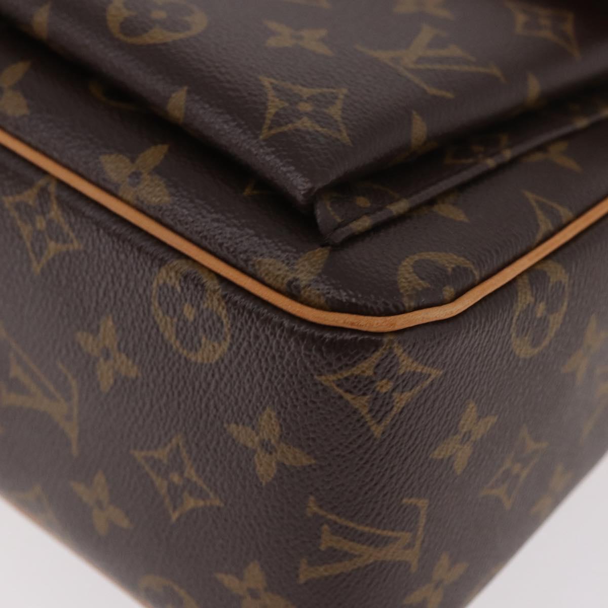 LOUIS VUITTON Monogram Viva Cite GM Shoulder Bag M51163 LV Auth 187103SAV