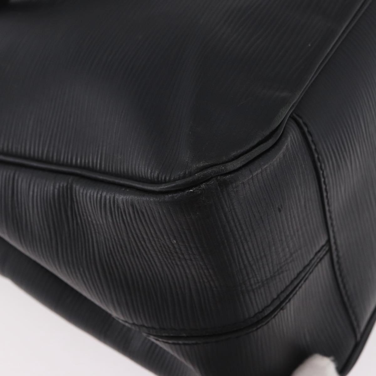 LOUIS VUITTON Epi Passy PM Hand Bag Black M59262 LV Auth 187104