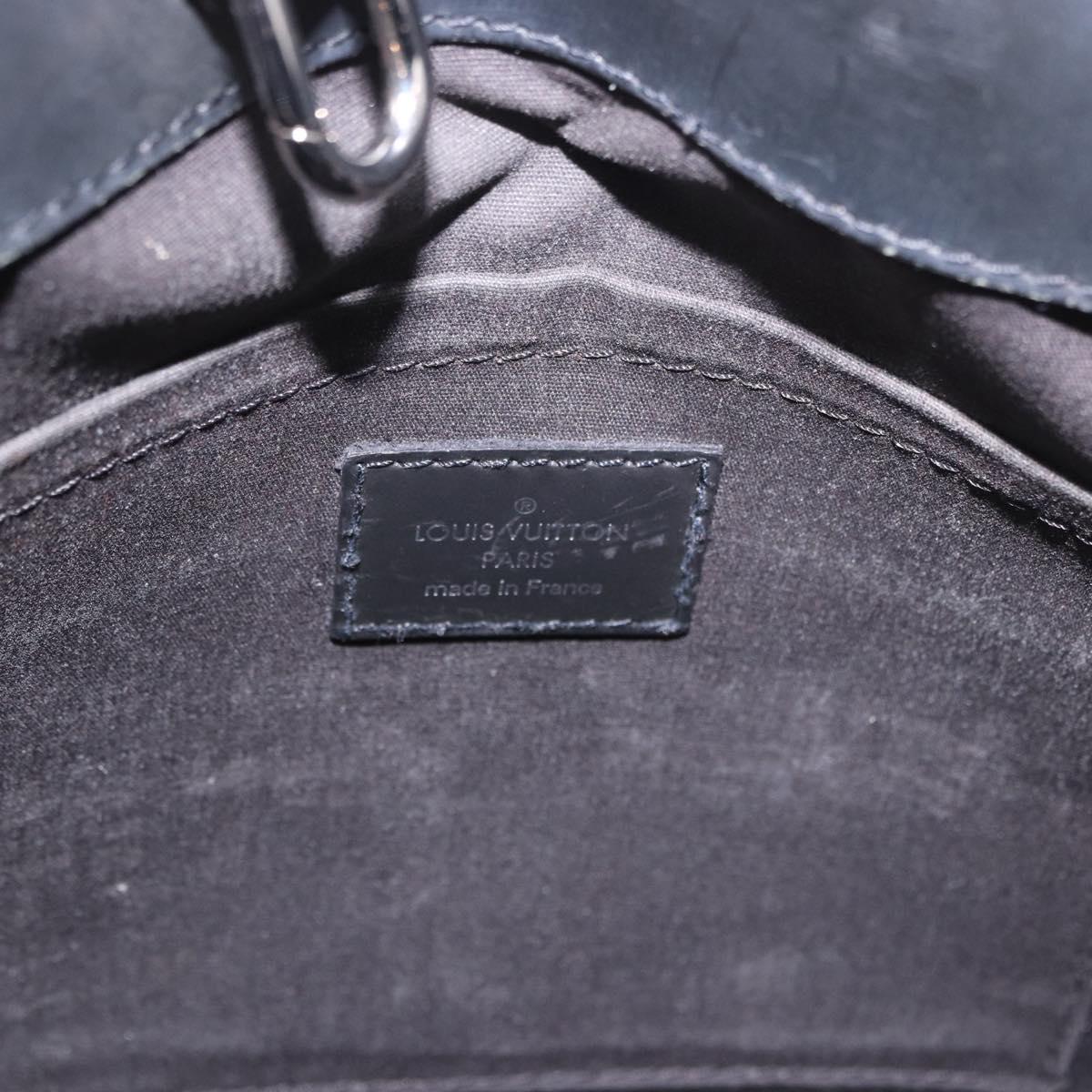 LOUIS VUITTON Epi Passy PM Hand Bag Black M59262 LV Auth 187104