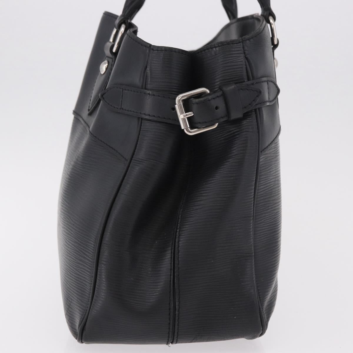 LOUIS VUITTON Epi Passy PM Hand Bag Black M59262 LV Auth 187104