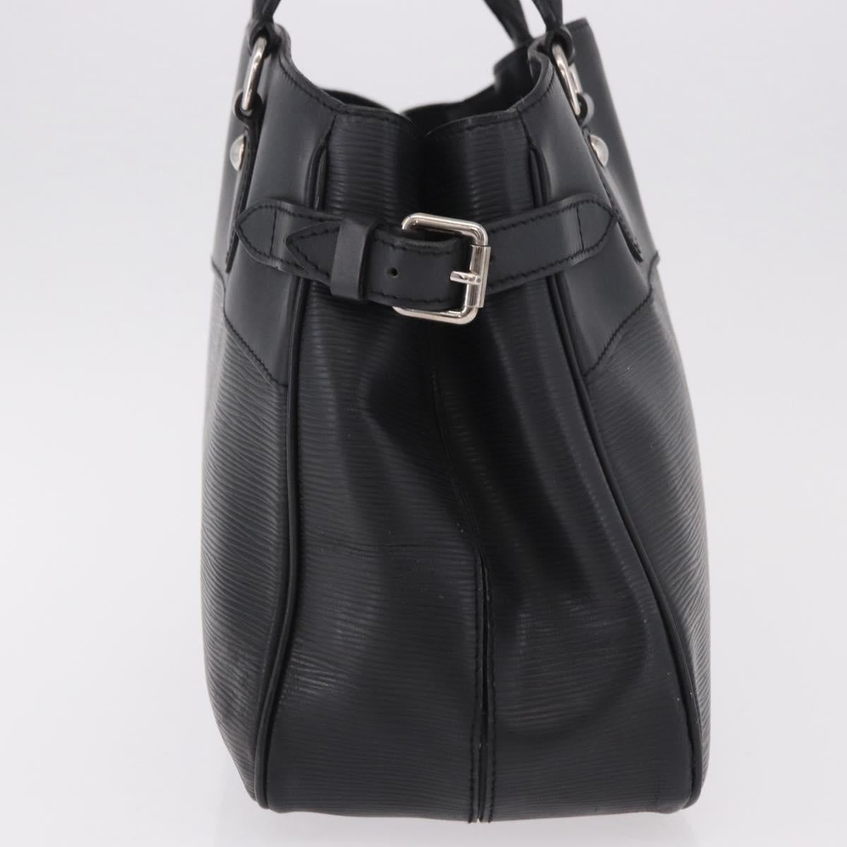LOUIS VUITTON Epi Passy PM Hand Bag Black M59262 LV Auth 187104