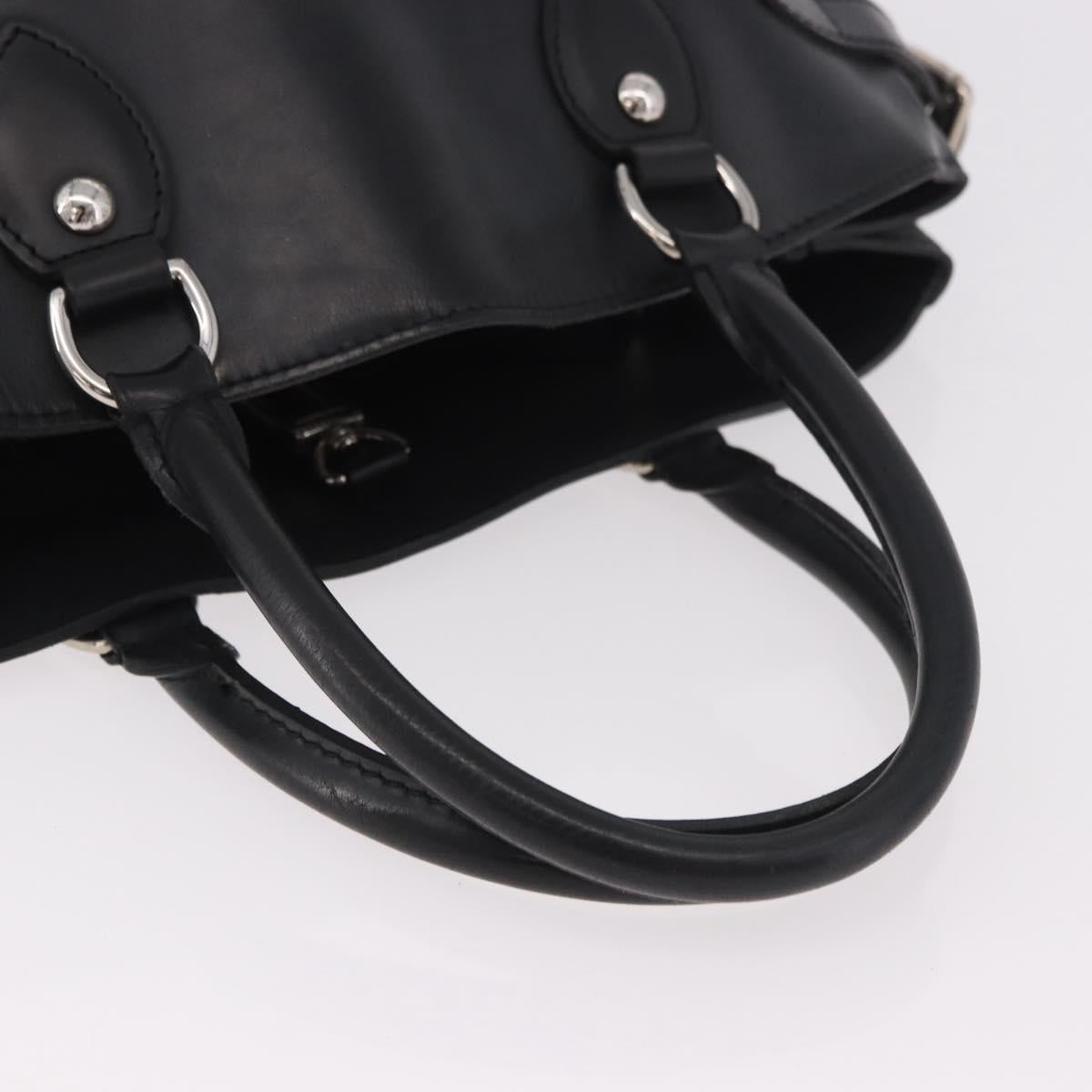 LOUIS VUITTON Epi Passy PM Hand Bag Black M59262 LV Auth 187104