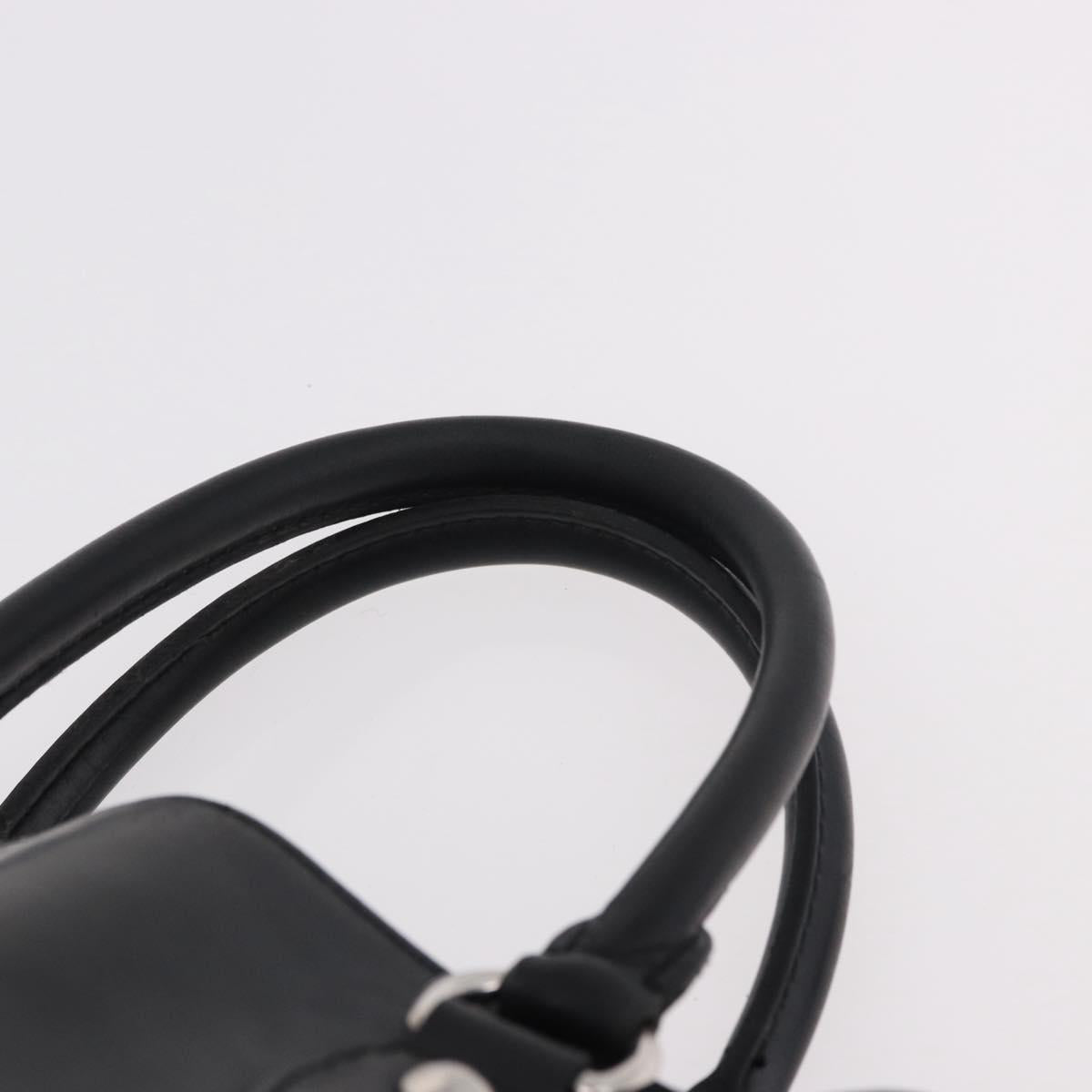 LOUIS VUITTON Epi Passy PM Hand Bag Black M59262 LV Auth 187104