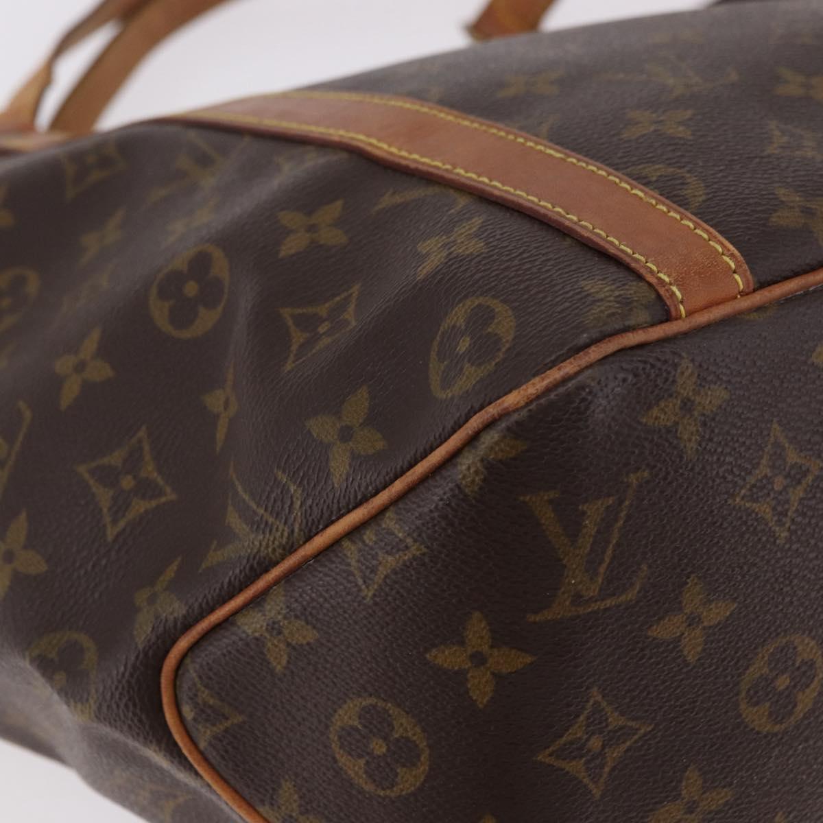 LOUIS VUITTON Monogram Sac Shopping Tote Bag M51108 LV Auth 187105