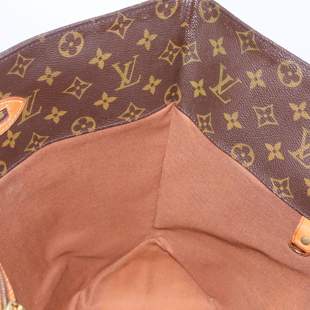 LOUIS VUITTON Monogram Sac Shopping Tote Bag M51108 LV Auth 187105
