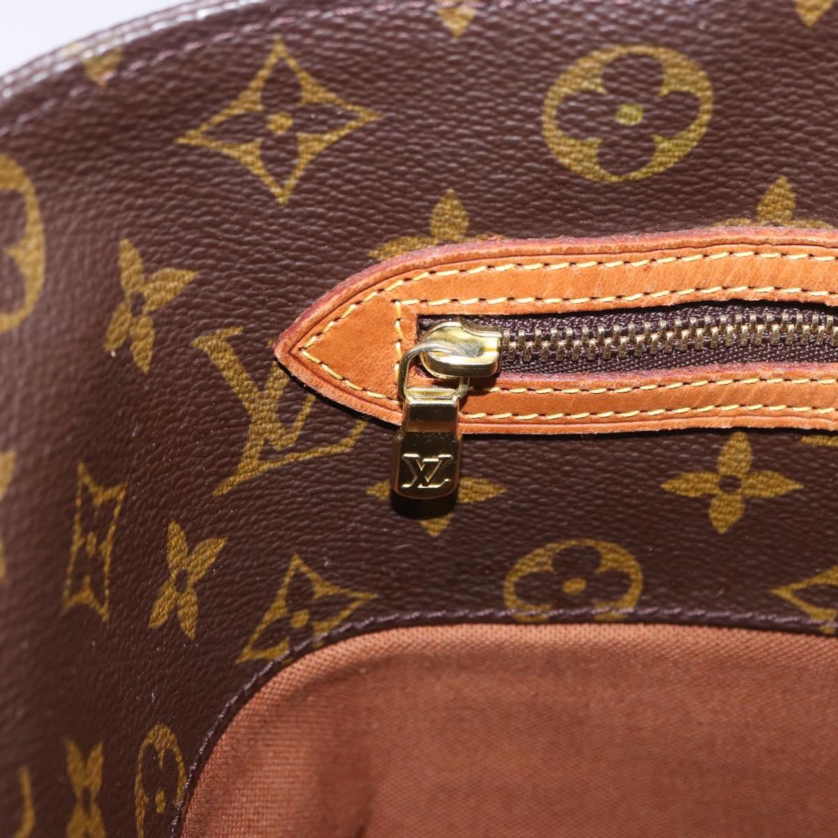 LOUIS VUITTON Monogram Sac Shopping Tote Bag M51108 LV Auth 187105