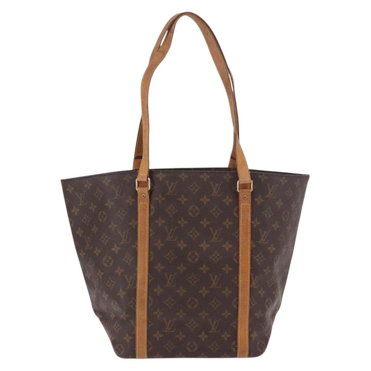 LOUIS VUITTON Monogram Sac Shopping Tote Bag M51108 LV Auth 187105