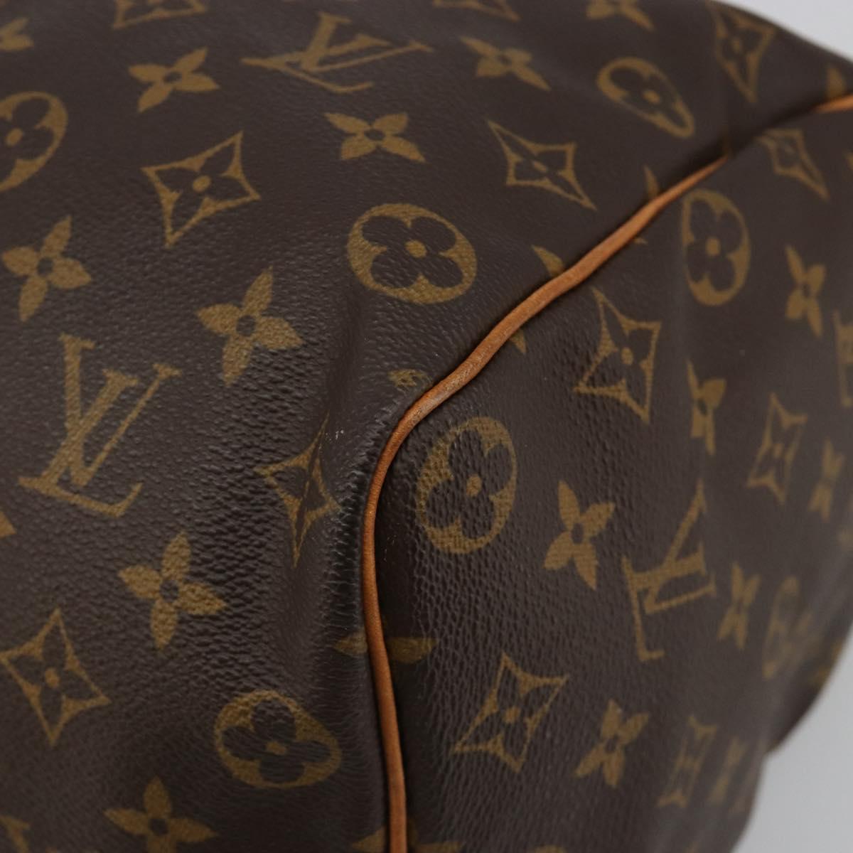 LOUIS VUITTON Monogram Speedy 35 Hand Bag M41524 LV Auth 187106SAV