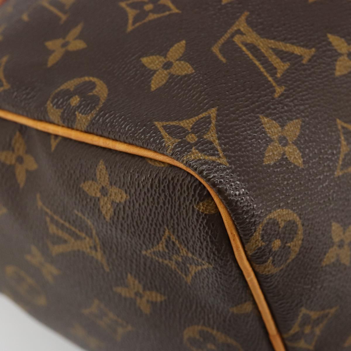 LOUIS VUITTON Monogram Speedy 25 Hand Bag M41528 LV Auth 187107SAM