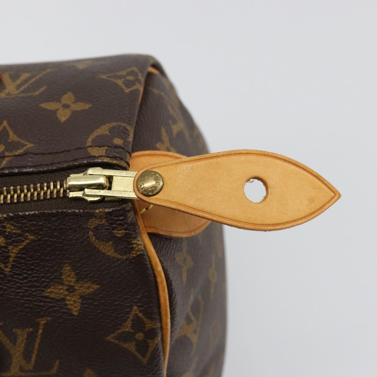 LOUIS VUITTON Monogram Speedy 25 Hand Bag M41528 LV Auth 187107SAM