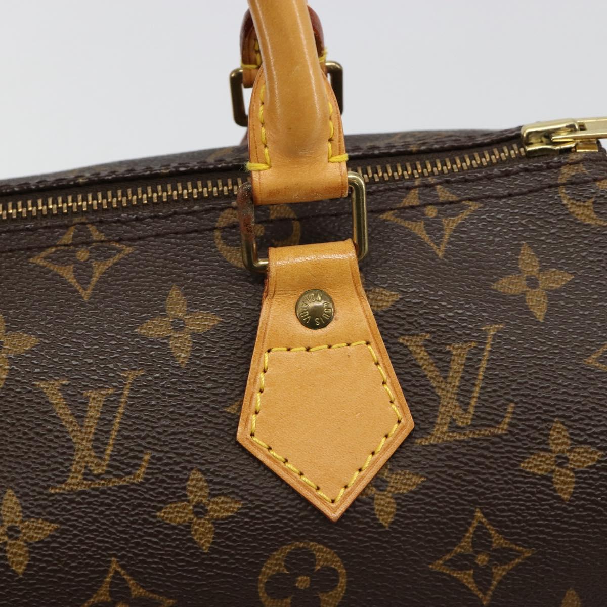 LOUIS VUITTON Monogram Speedy 25 Hand Bag M41528 LV Auth 187107SAM