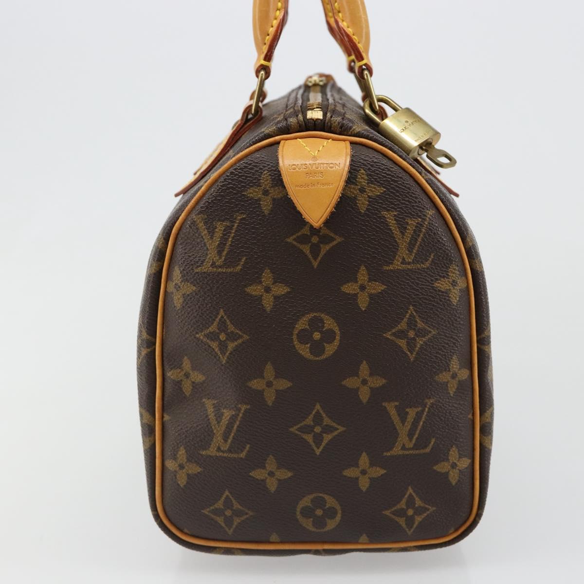 LOUIS VUITTON Monogram Speedy 25 Hand Bag M41528 LV Auth 187107SAM