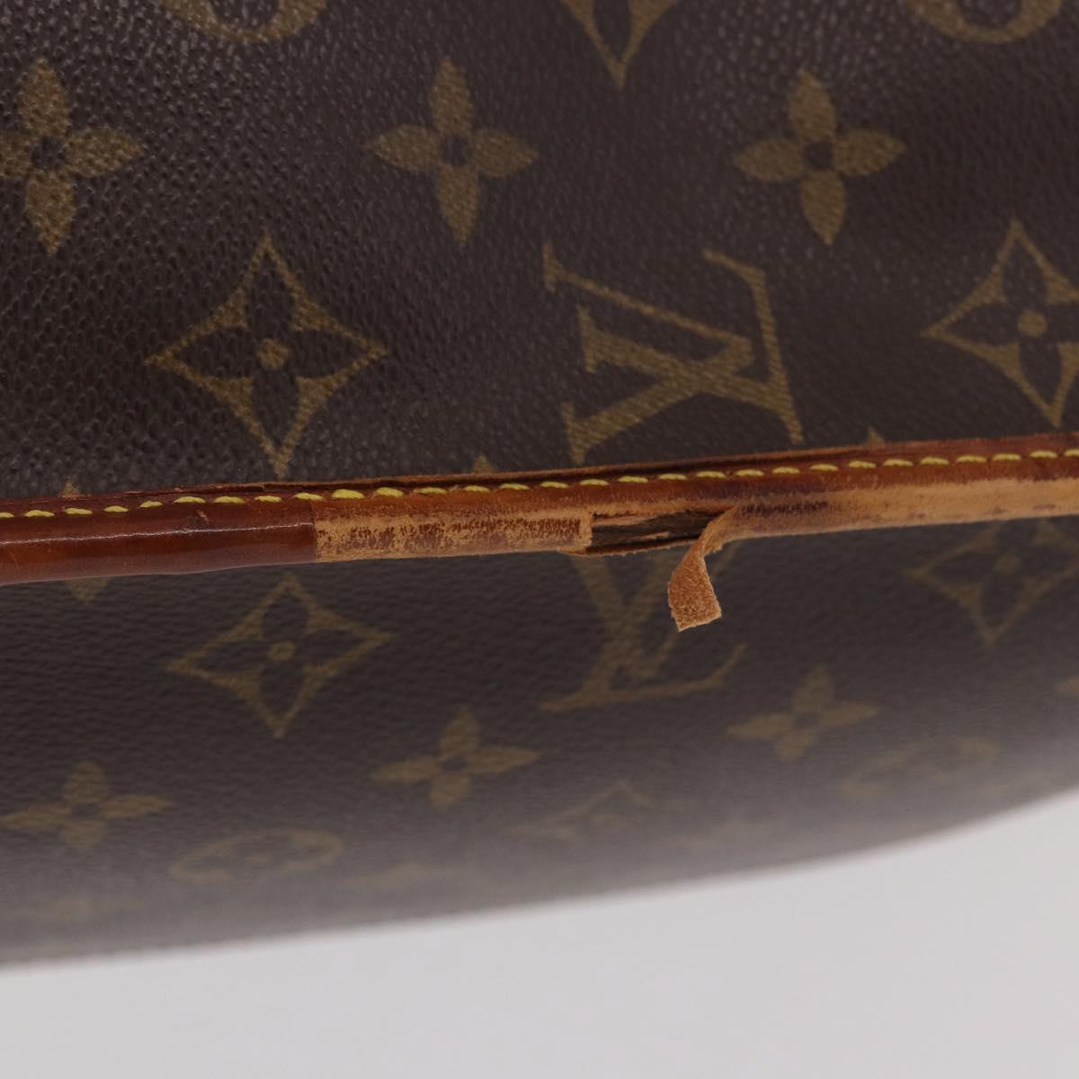 LOUIS VUITTON Monogram Gibeciere GM Shoulder Bag M42246 LV Auth 187115